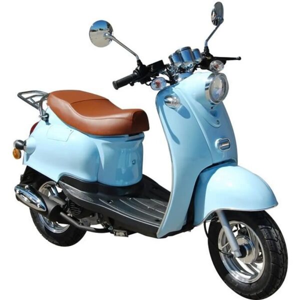 Scooter thermique rétro 50cc 4T